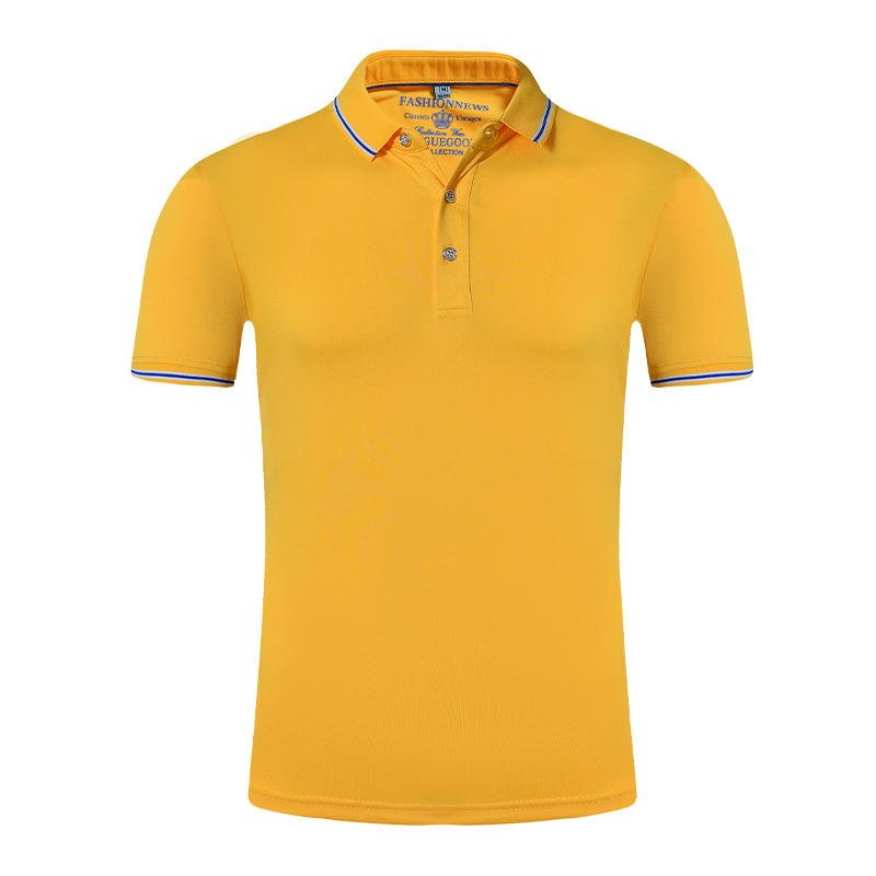 Hot sale 100% organic cotton polo shirt Lapel Polo Shirt Custom Printed Logo Summer business clothes Polo shirts