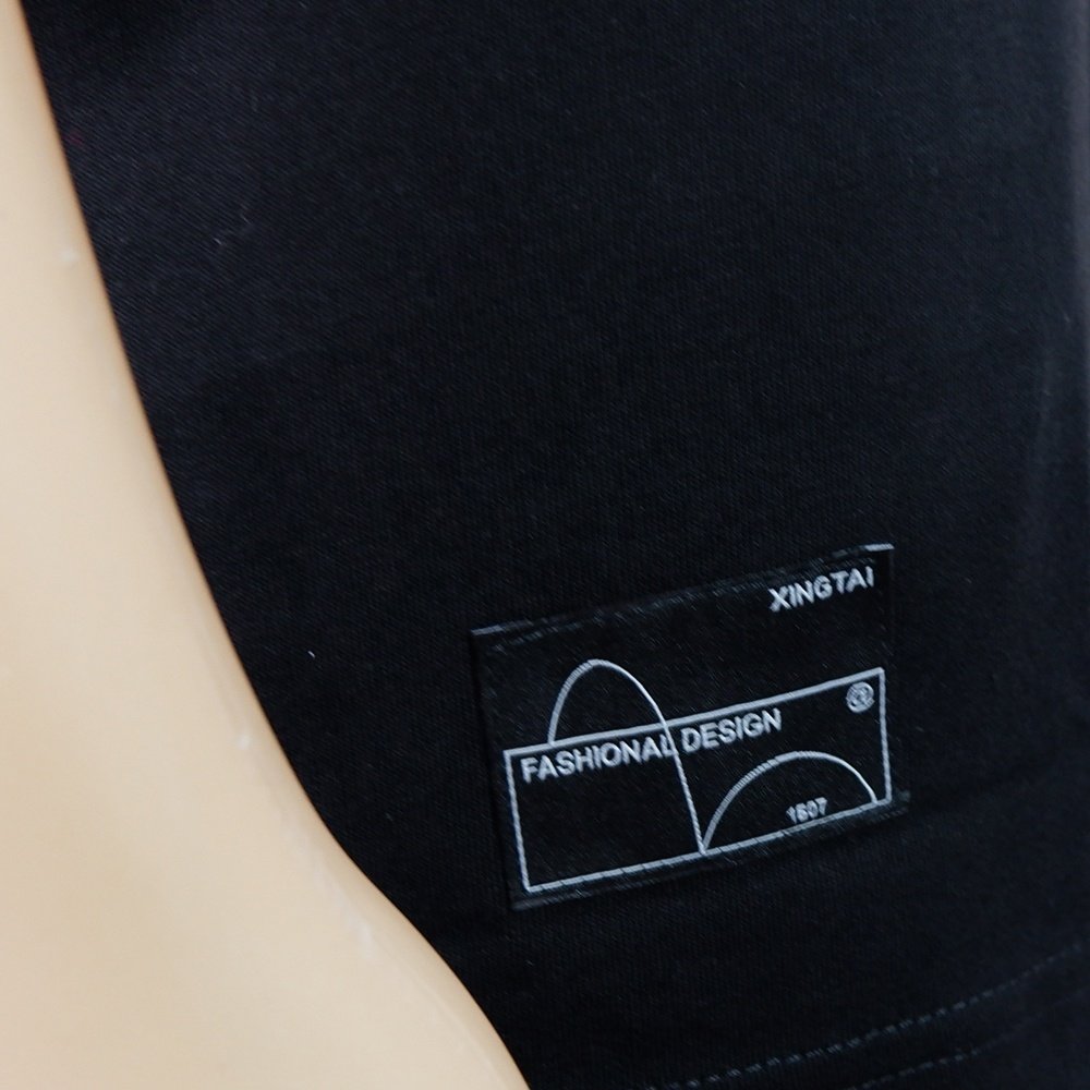 Custom printed high quality 100% cotton tshirt Crew collar letter printed casual loose men's T-shirt