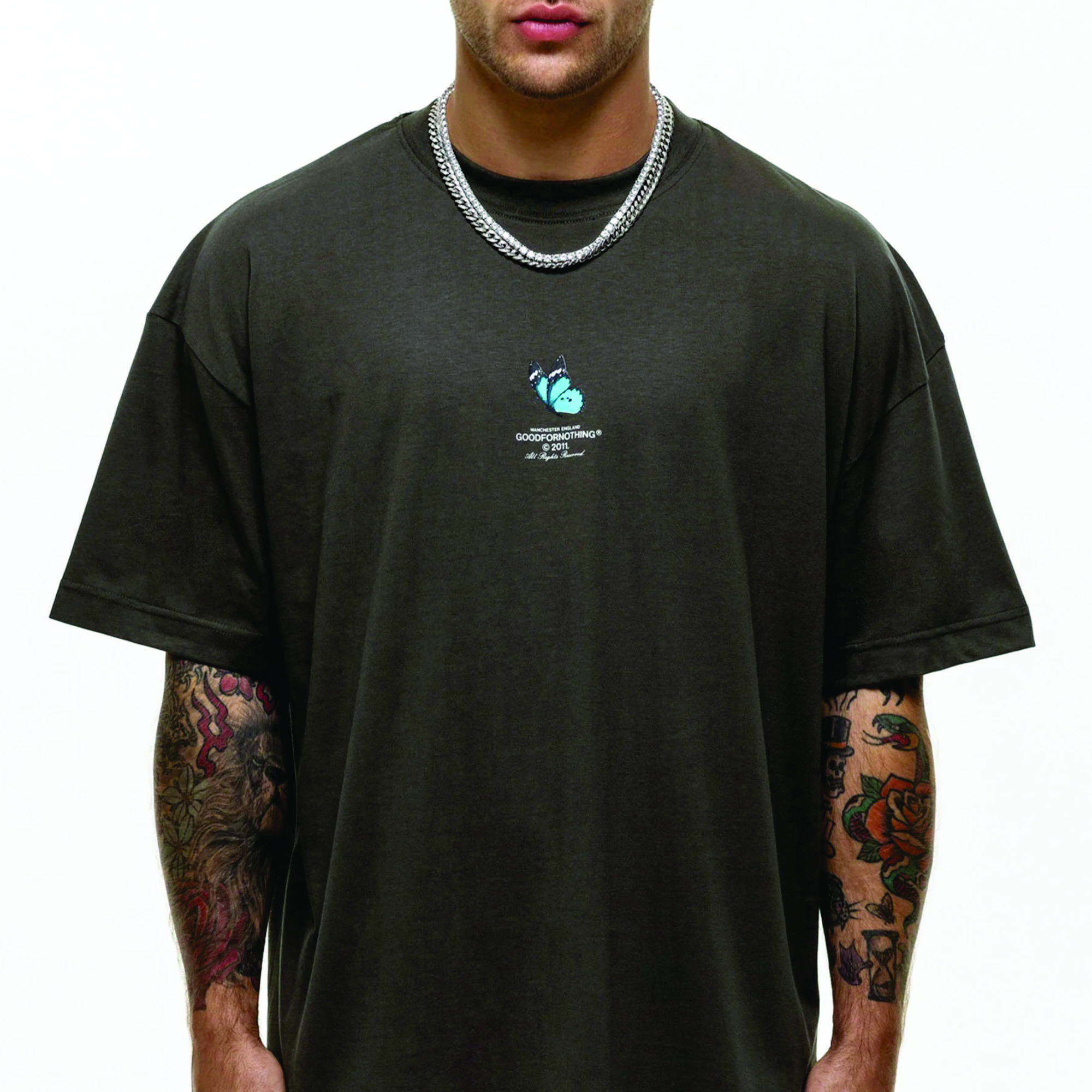 Premium Wholesale Custom Men's T-Shirt: Plus Size, Blank Design, 100% Cotton, Drop Shoulder Style