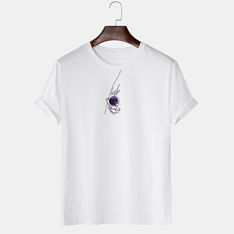 European Size 180 GSM Combed Cotton Wholesale China Men's T Shirt With Printing