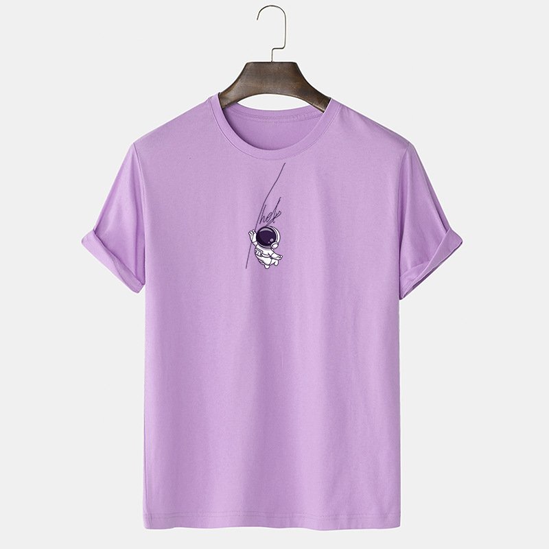 European Size 180 GSM Combed Cotton Wholesale China Men's T Shirt With Printing