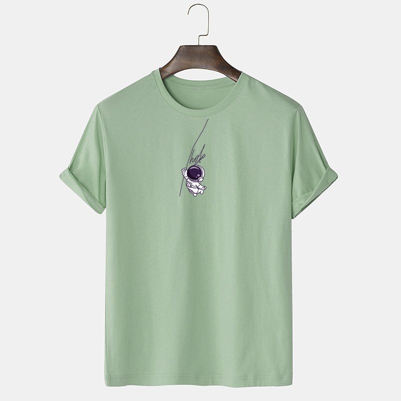 European Size 180 GSM Combed Cotton Wholesale China Men's T Shirt With Printing