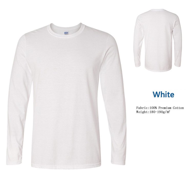Yiwu Goodlin custom cotton men's long sleeve t-shirt,long sleeves plain t-shirt women