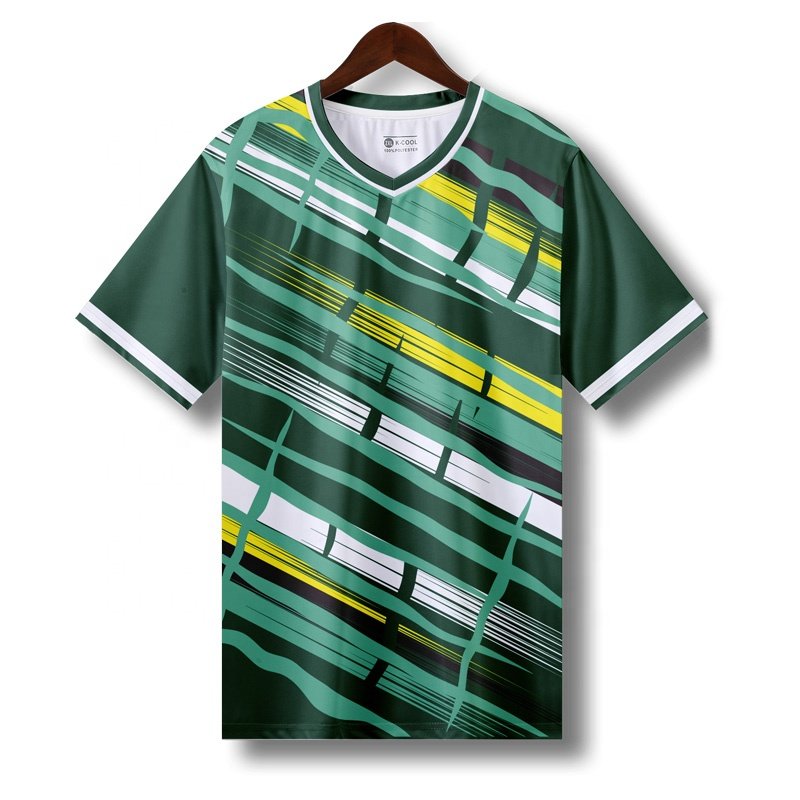 Custom Men sports kits Short Sleeve football team t-shirt BlaNk Soccer Jersey Breathable Soccer kits Football Uniform WO-X1383
