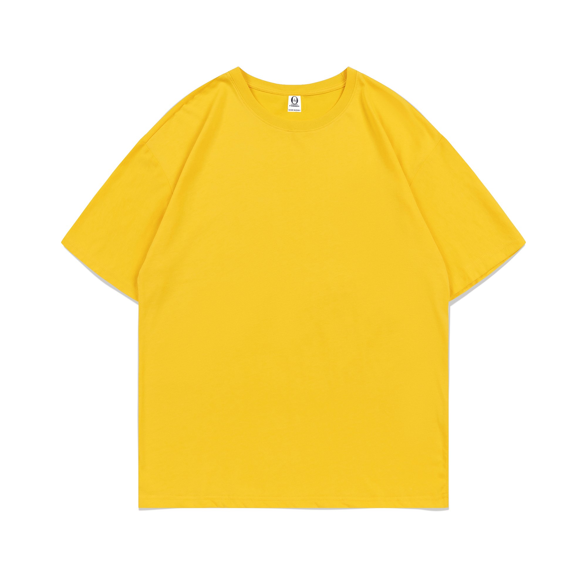 High quality T-shirt breathable comfortable wrinkle resistant customized logo blank 100% cotton men's T-shirt