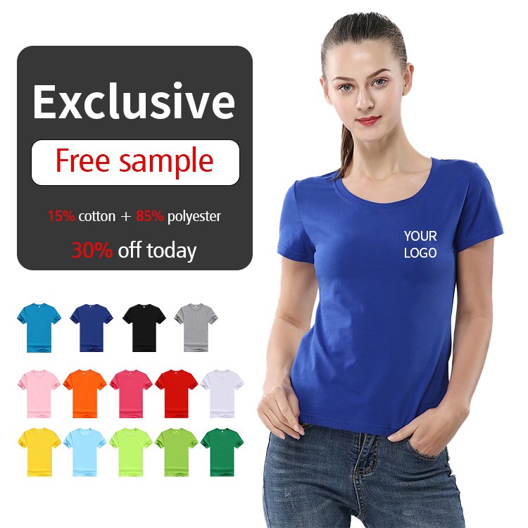 manufacturer custom high quality clothing men's t-shirts white t-shirt men's round-neck t-shirts