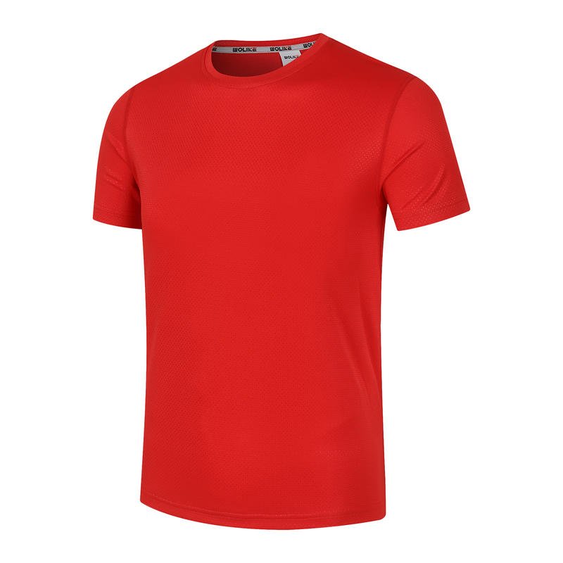 Custom Printing Blank Men's t Shirt 100% Polyester Sport T-Shirt For Men Gym