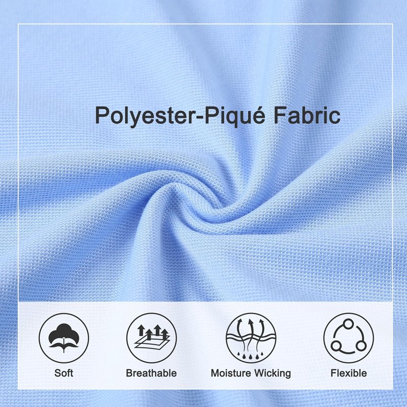 Hot selling High quality Summer new design men's short sleeve color match zipper polo shirt
