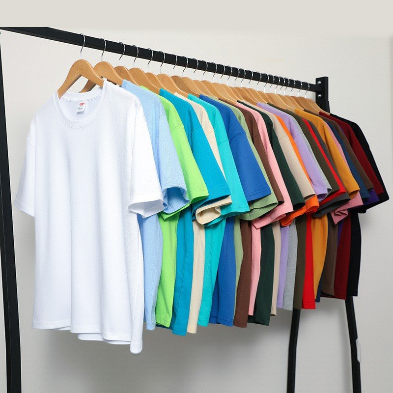 High Quality 100% cotton Custom T Shirt For Men Blank Heavy Weight Oversized Tshirt Printing Men's T-shirts