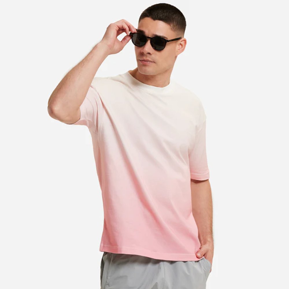 OEM Low moq blank t-shirt 180 gsm cotton oversize solid color Crewneck men's t-shirts with your logo