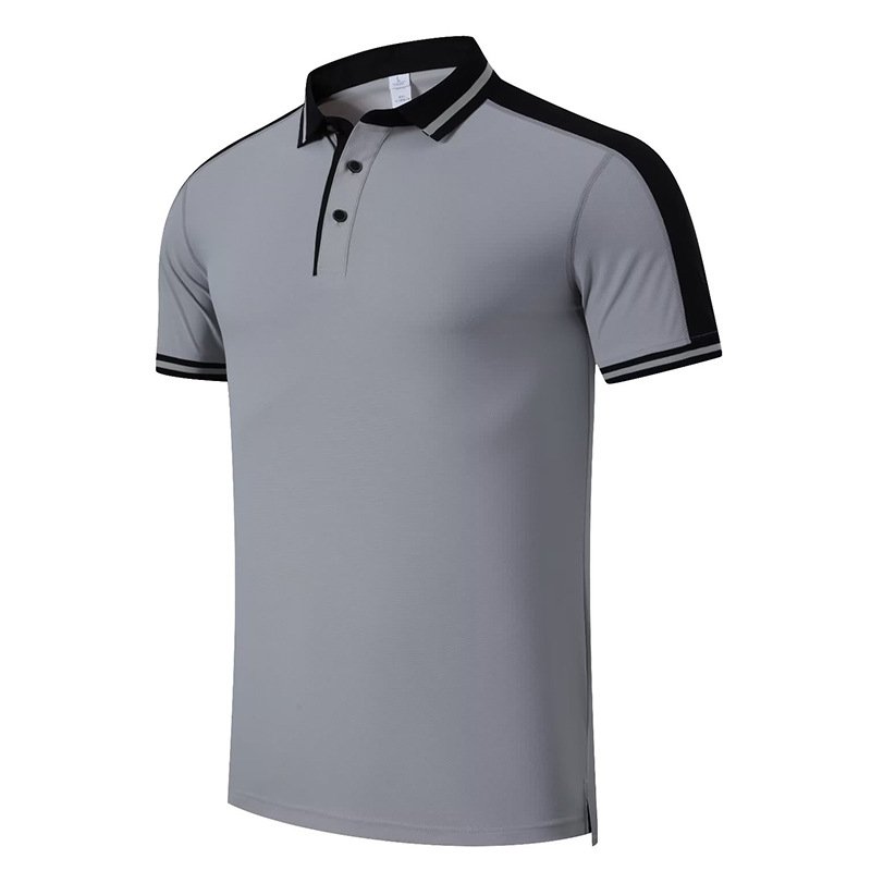High Quality Men Golf Polo Polyester T Shirt Custom Logo Men's Quick Dry Polo T Shirts