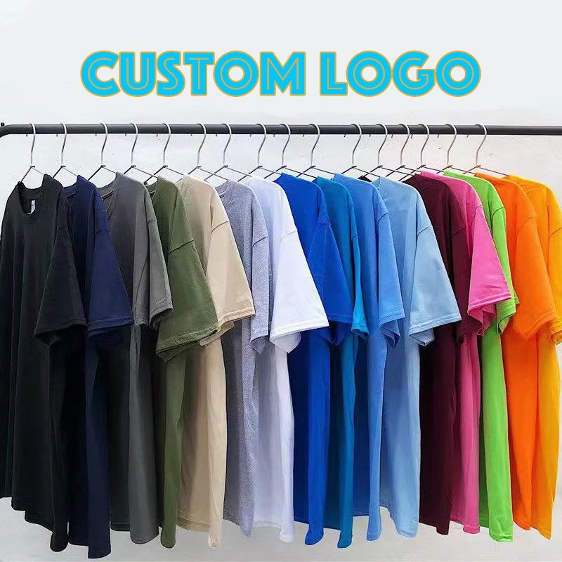 Latest Design Men's T-shirts High Quality Custom Plus Size T-shirts Men's Short-sleeve Crewneck Cotton T-shirt