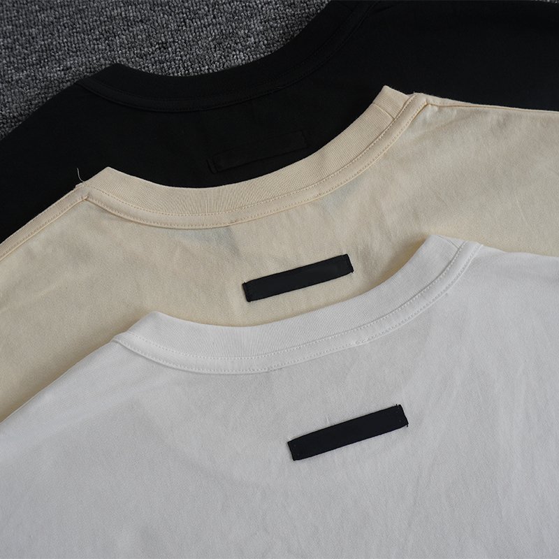 new design luxury quality cotton loose fit little drop shoulder brand blank men t shirt oversized