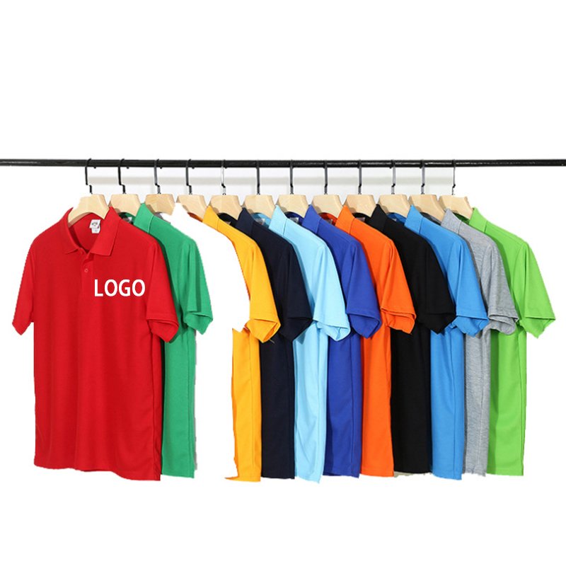 2023 Wholesale short sleeve OEM plain golf polo shirt,custom print logo design blank 100% cotton t shirt polo,men's polo shirts