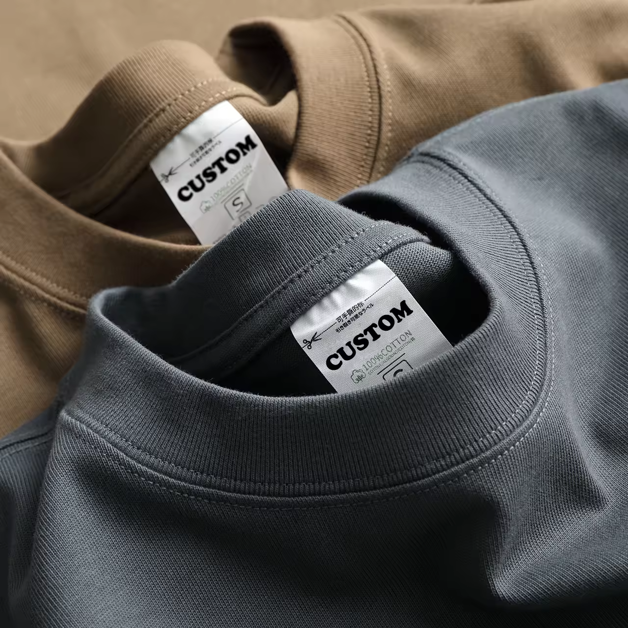 High Quality 260gsm Cotton Blank Streetwear Plain Dyed O-Neck Oversized Tshirt Custom Logo Men Plus Size Embroidery Men's TShirt
