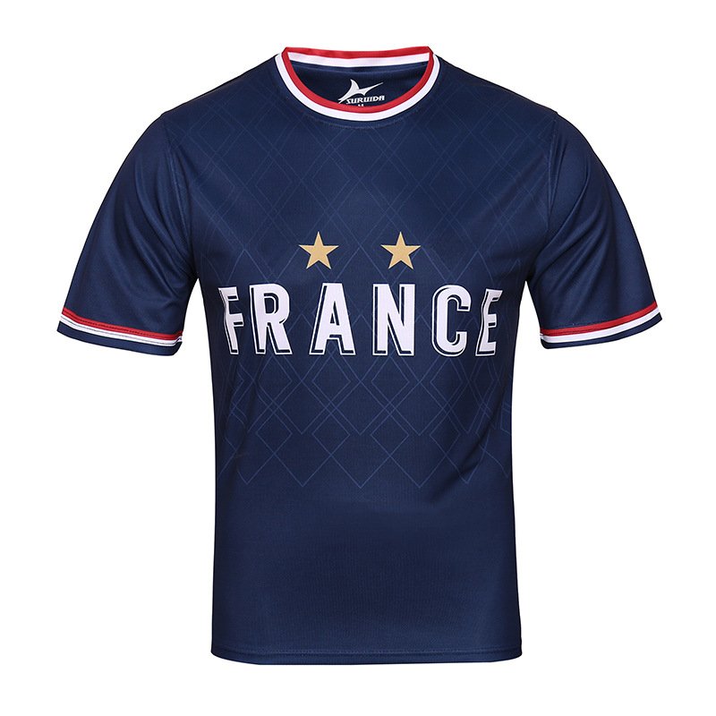 2024 European Fans' Men's Casual Short Sleeve Football Jersey Sportswear Soccer T-Shirt