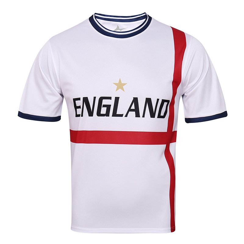 2024 European Fans' Men's Casual Short Sleeve Football Jersey Sportswear Soccer T-Shirt