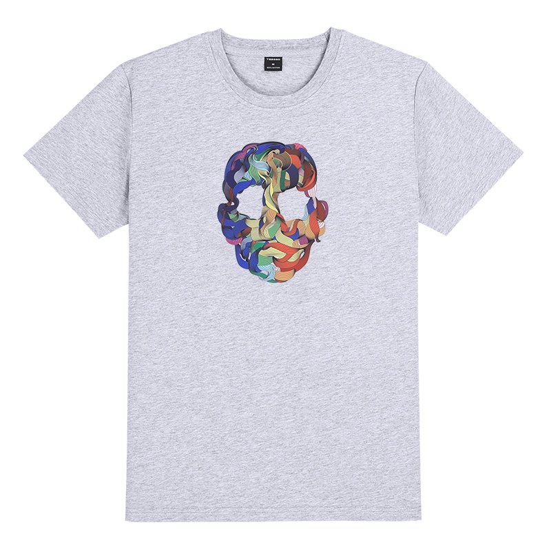 Custom logo Brand Quality Cotton short sleeve men clothes casual men's t shirt
