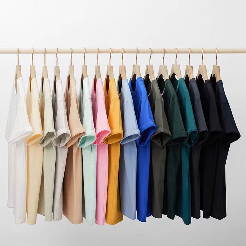 Oem 250 Gsm custom men's t shirts oversized t-shirt for men women's t-shirts puff print boxy t shirt