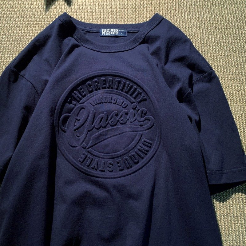 Wholesale Cotton Outdoor 3D Embossed short sleeve Custom 3D Puff Print Plain T Shirt Foam Screen Plus Size Men's T-Shirts