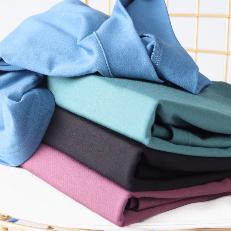 Autumn Winter Men's Business Casual Half High Collar Long Sleeved T-Shirt Solid Patchwork Cotton Knitted Top Versatile Loose Fit