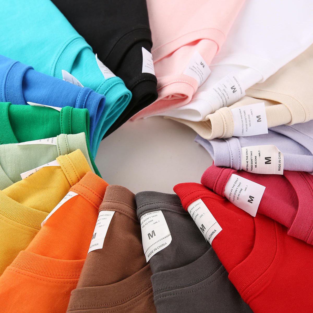 Manufacturer Wholesale Custom Logo Plain Tshirt Oversize Men's T-shirts 100% Cotton Blank T Shirt for Men