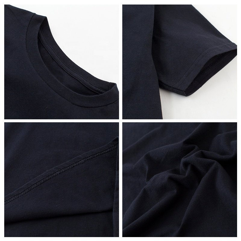 Wholesale High Quality Blank 100% cotton boy's tshirt Plain Printed Logo plus size men's custom t shirt printing blank t-shirt