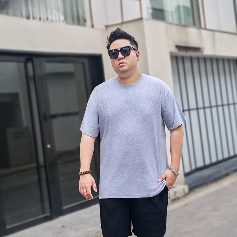 2024 High Quality Heavy Weight Oversize Plus size men's shirts print custom Short sleeve Streetwear plus size men's t-shirts