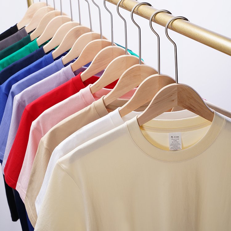 210GWholesale Heavyweight Personalize Logo Unisex Screen Print Clothes For Men T-shirt Branded