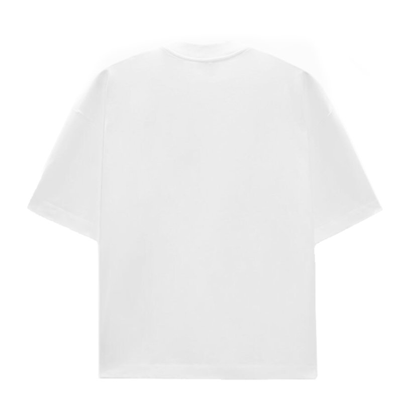 Wholesale Plain Heavyweight Cotton T-shirt Thick Oversized Stock Plus Size Unisex Men's Summers T Shirts M XXL