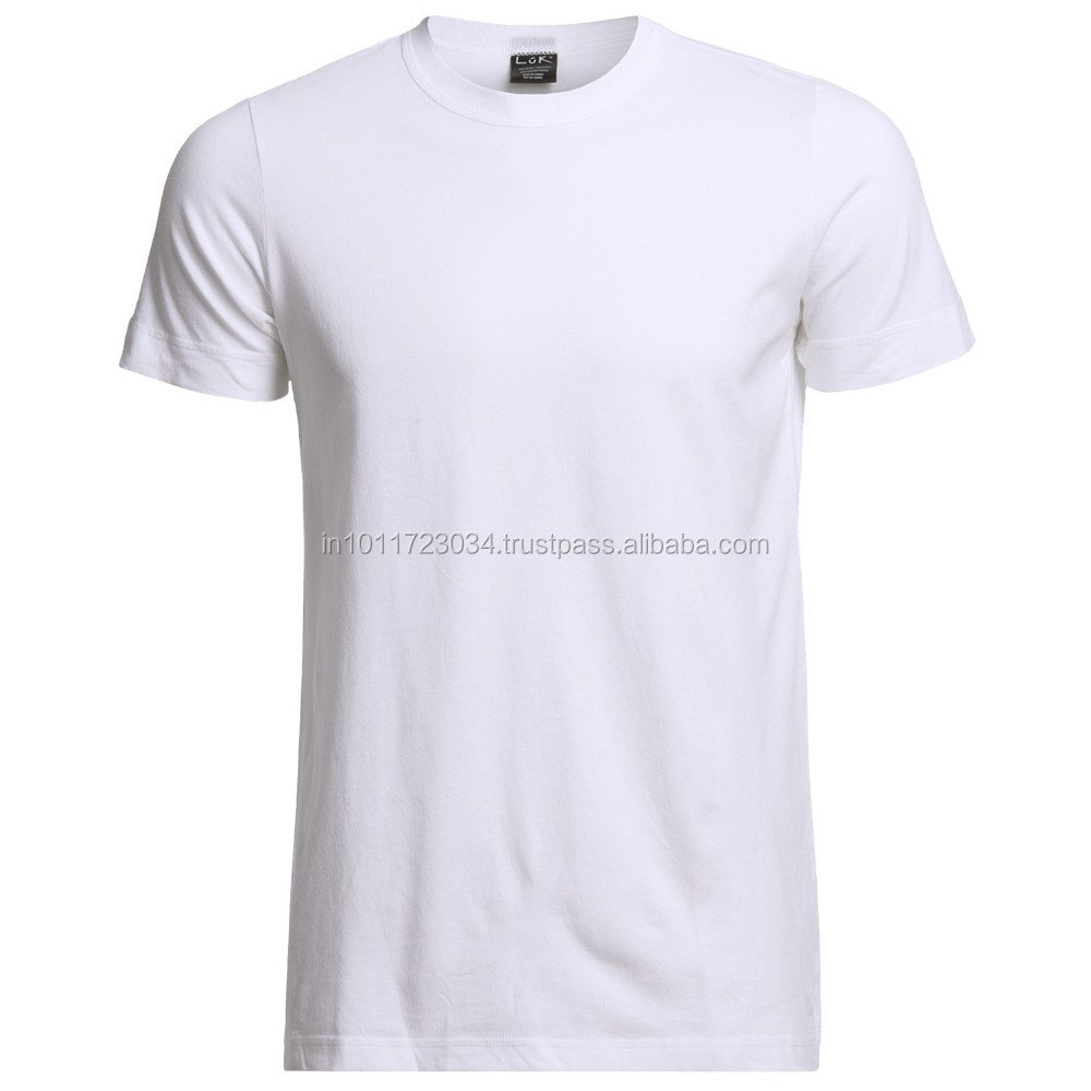 men's t-shirts Men's Cotton Blank T shirts Customized Clothing Wholesale In india men's t-shirts