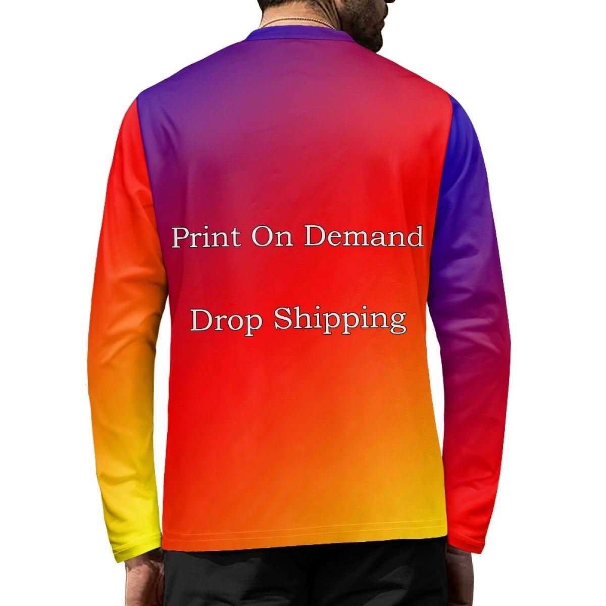 Custom New Casual Men's T-shirt O-Neck Long Sleeves Men Bottoming Shirt Pullover Top Autumn Fashion Tops Pullovers Male Clothing