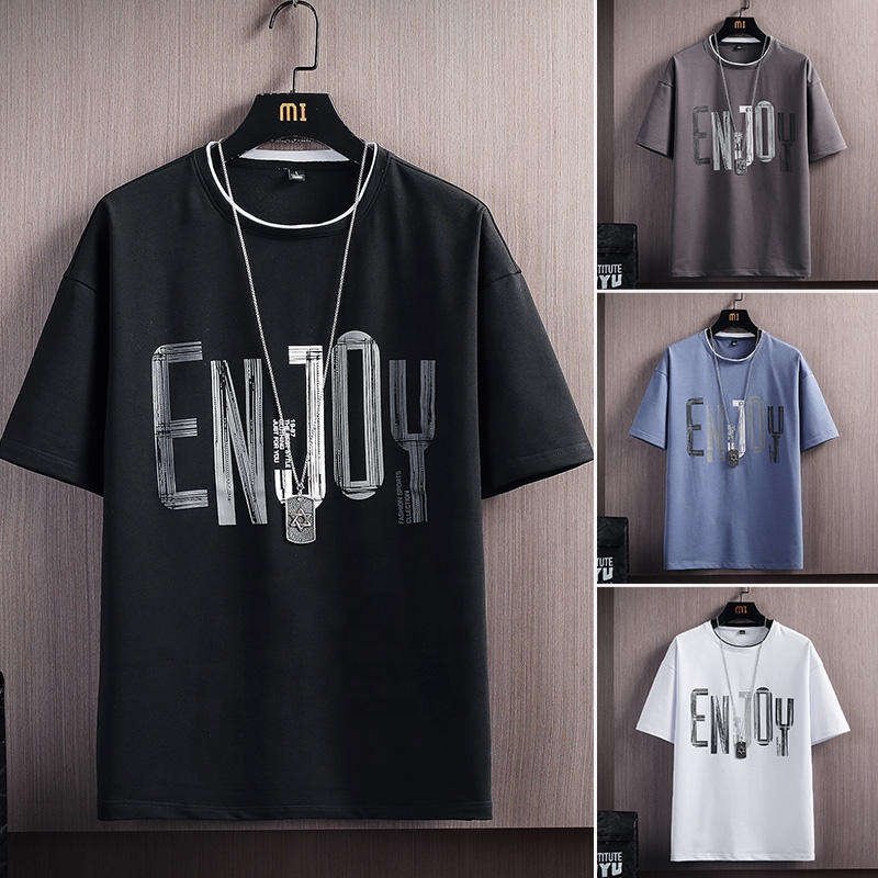 Men's t-shirts are made of 100% cotton high quality printed solid colors and can be custom printed in Mumbai, India