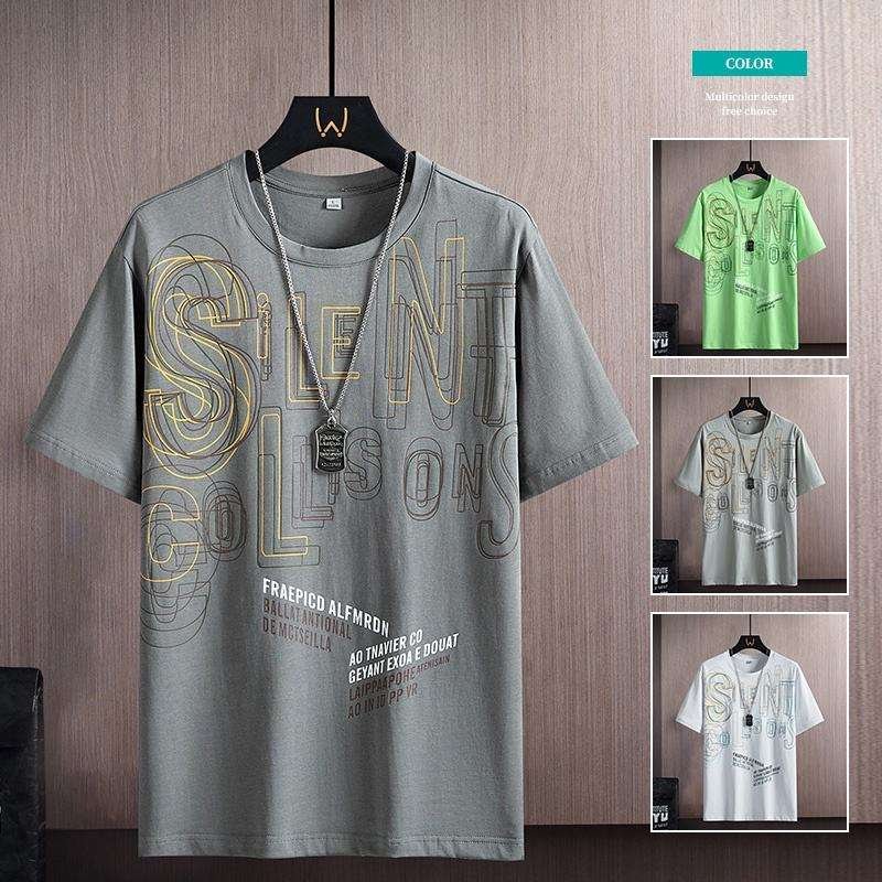 Men's t-shirts are made of 100% cotton high quality printed solid colors and can be custom printed in Mumbai, India