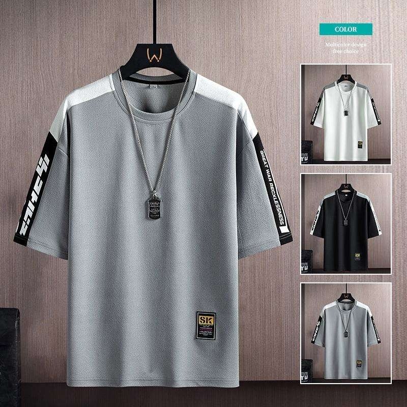 Men's t-shirts are made of 100% cotton high quality printed solid colors and can be custom printed in Mumbai, India