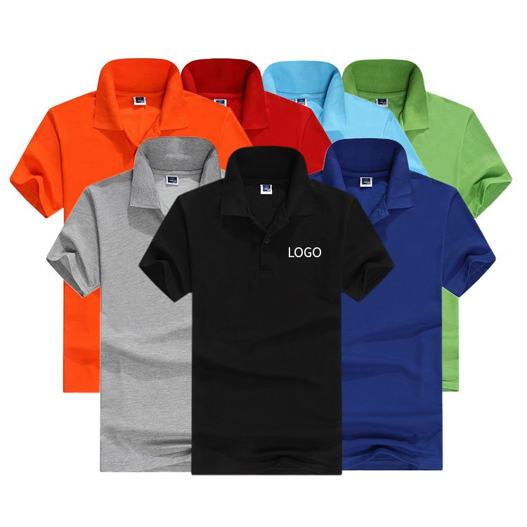 2024 Hot Promotion Cheap Price Quick Dry Eco-Cotton Fabric Golf Polo Shirts For Sport Polyester Men's Polo T Shirts