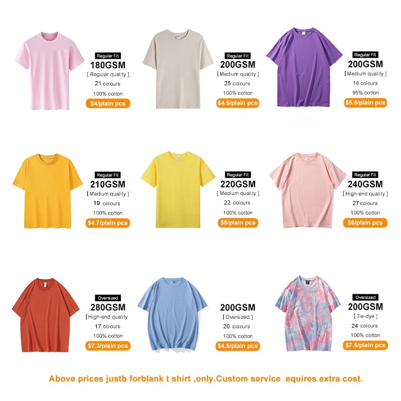 High quality summer drop shoulder oversized tshirt custom graphic t shirts men's t-shirts