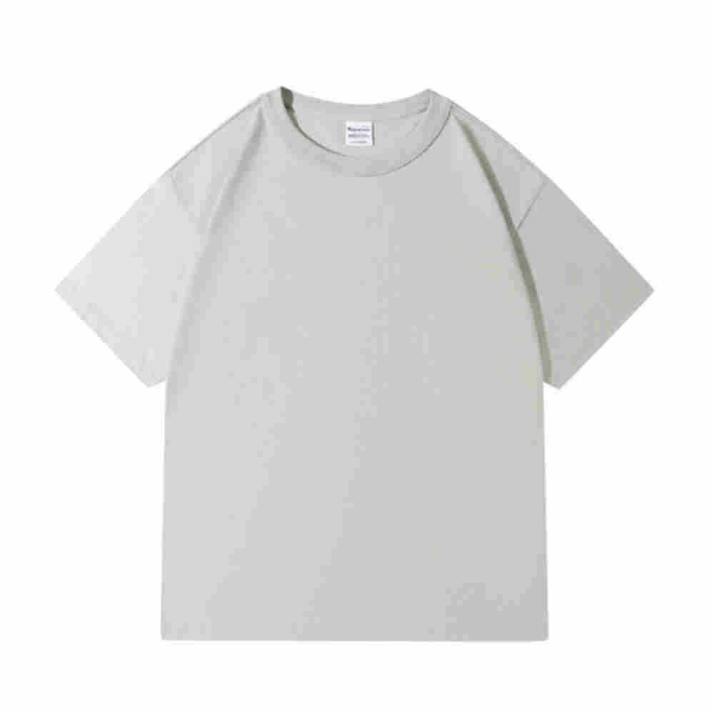 300G Men's T-shirts Blank Plain Heavy Cotton Printed T Shirts Suitable Cotton T Shirt For Men