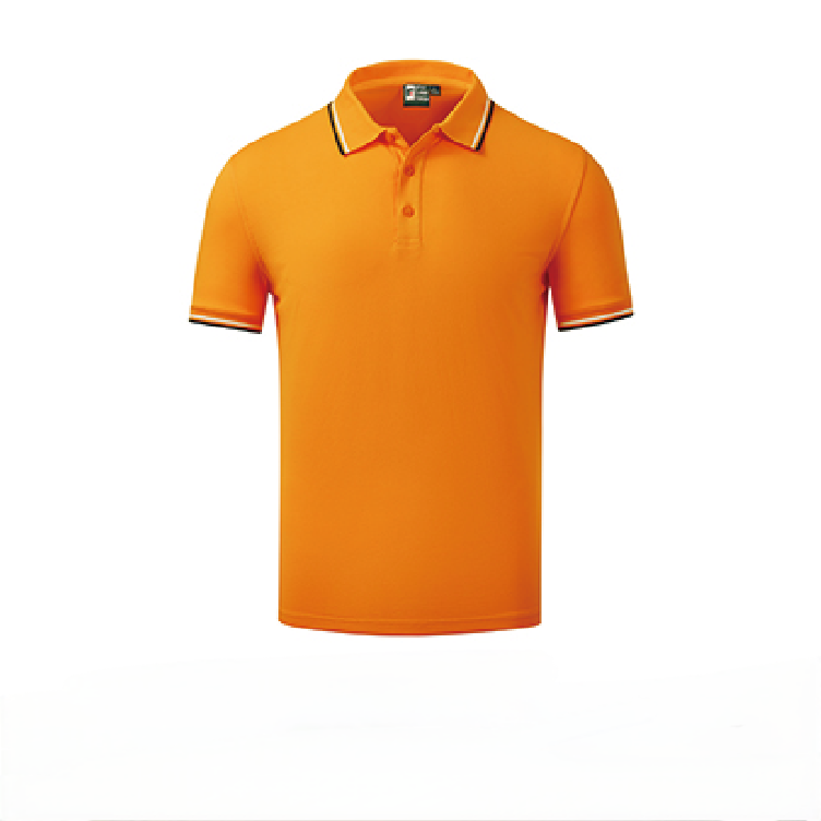 High Quality Customizable Men's Polo Shirts 200g Color Blocked Collar Breathable Wrinkle Resistant Workwear Employee Polo
