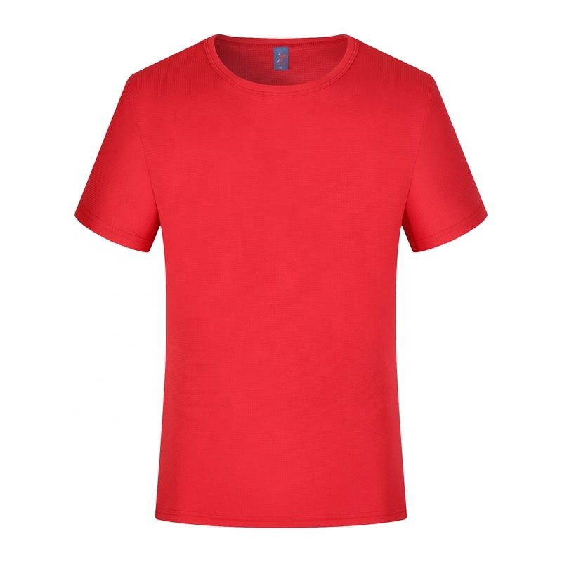 Wholesale hot sale cheap small square quick dry round neck T-shirt men's plus size T-shirt