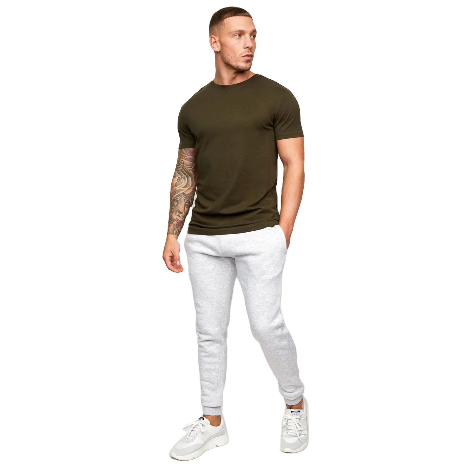 Custom Wholesale Unisex 100% Cotton Foam Print T-Shirt - High Quality Round Neck Oversized Tee for Men