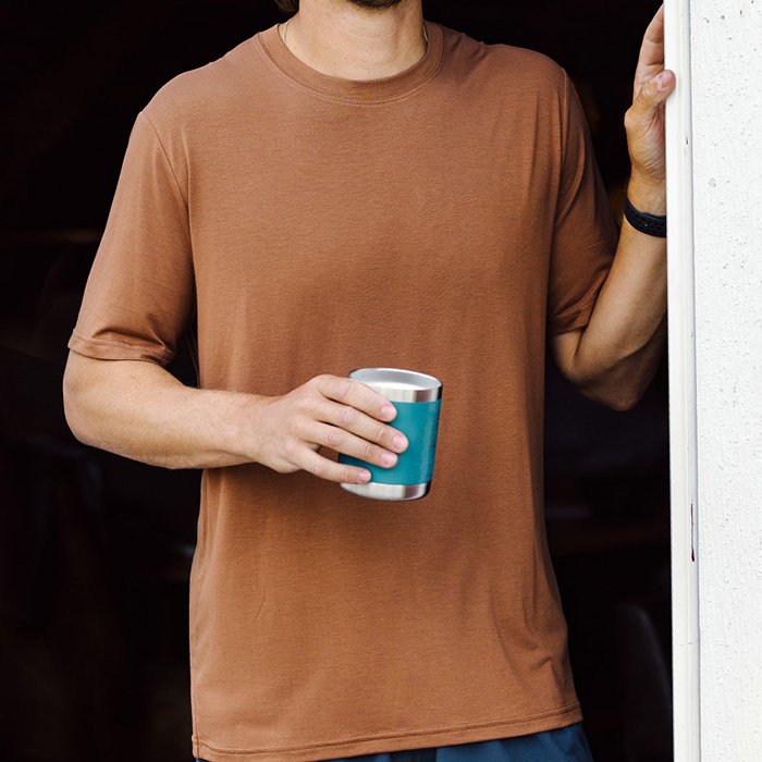 Wholesale 95% bamboo 5% elastic men regular fit t shirts custom logo cool men's T-shirts