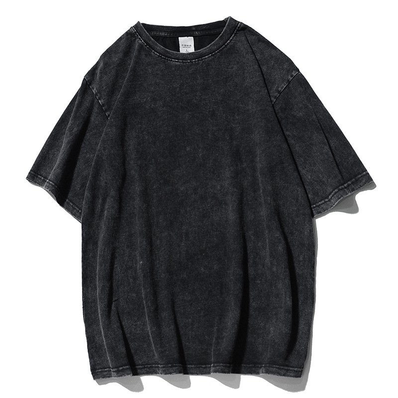 MT2234 Hot Sales New Arrivals 260 Grams Big And Tall Washed T Shirts Unisex T Shirts Plus Size Men's T-Shirts