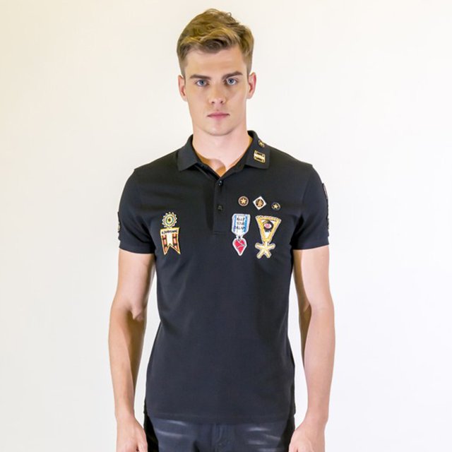 100% Polyester Mens Golf Polo T Shirts Custom Uniform Short Sleeve Polo Shirt with custom logo printed men's polo t-shirts