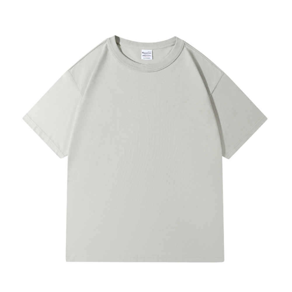 High Quality Blank T Shirt 100% Cotton Tshirts With Custom Logo Flocking Printed T Shirts Unisex Plus Size Men's T-shirts Men