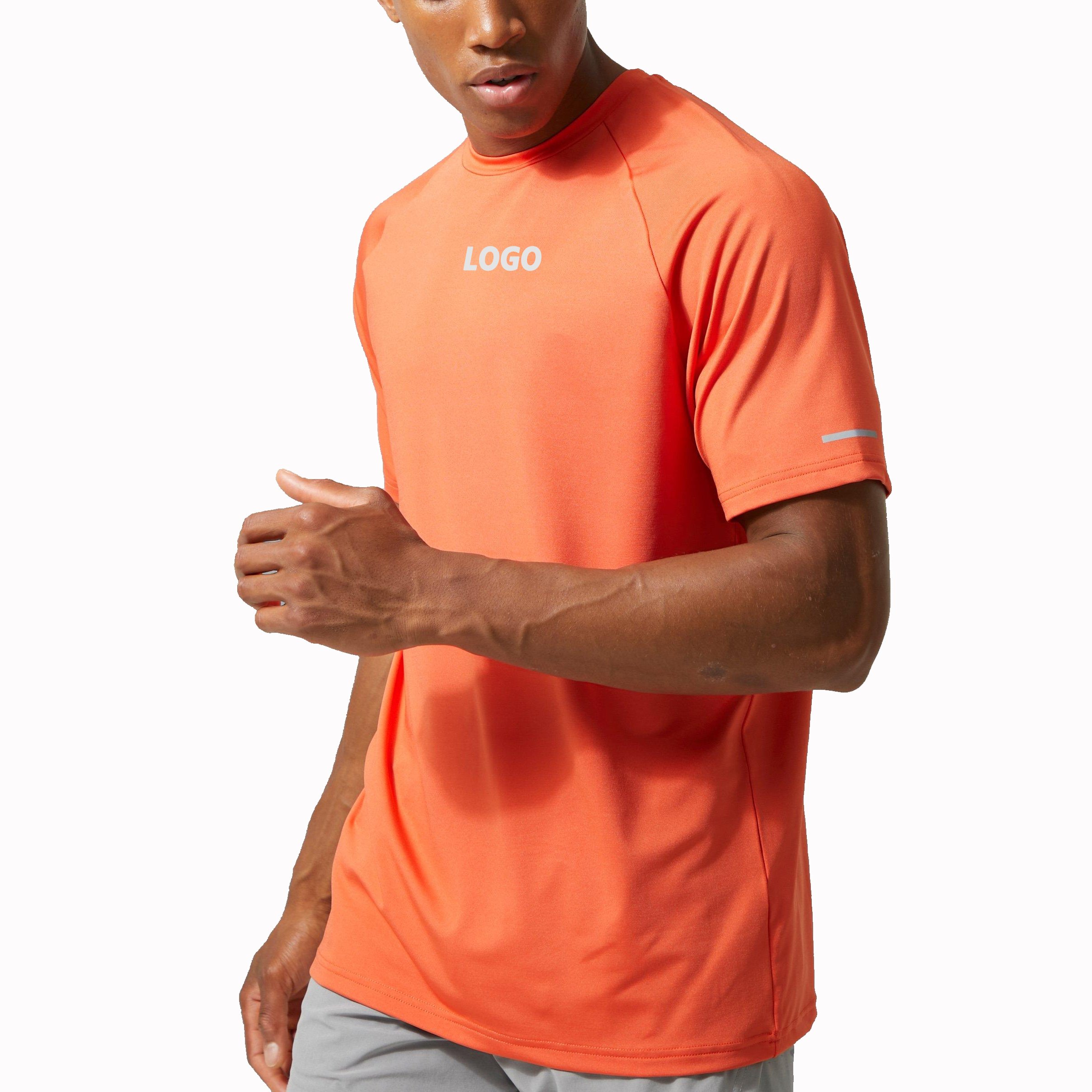 Decheng Custom 100% Cotton Polyester Men Sports T Shirt Custom Oversize Plain Tshirts Customized T-shirt