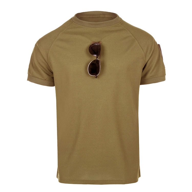 JinTeng Wholesale Quick-drying Men's Large Size Outdoor Round Neck Short-Sleeved Breathable Light Camouflage T-shirt