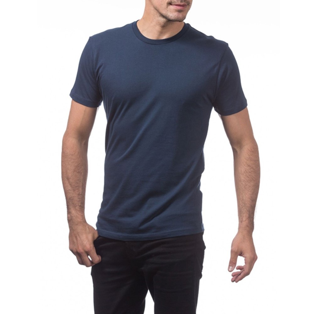 60% Cotton40% Polyester Men's T Shirts - Crew Neck Soft Fitted Tees T Shirts