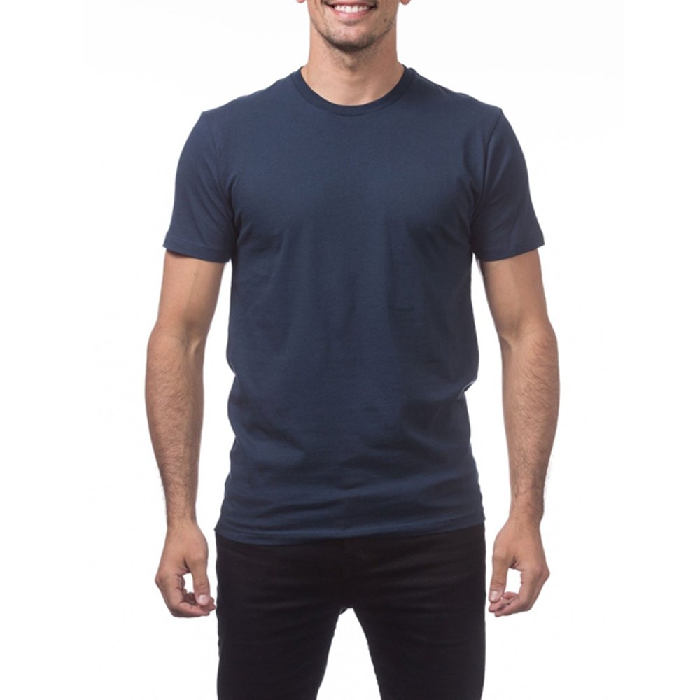 60% Cotton40% Polyester Men's T Shirts - Crew Neck Soft Fitted Tees T Shirts