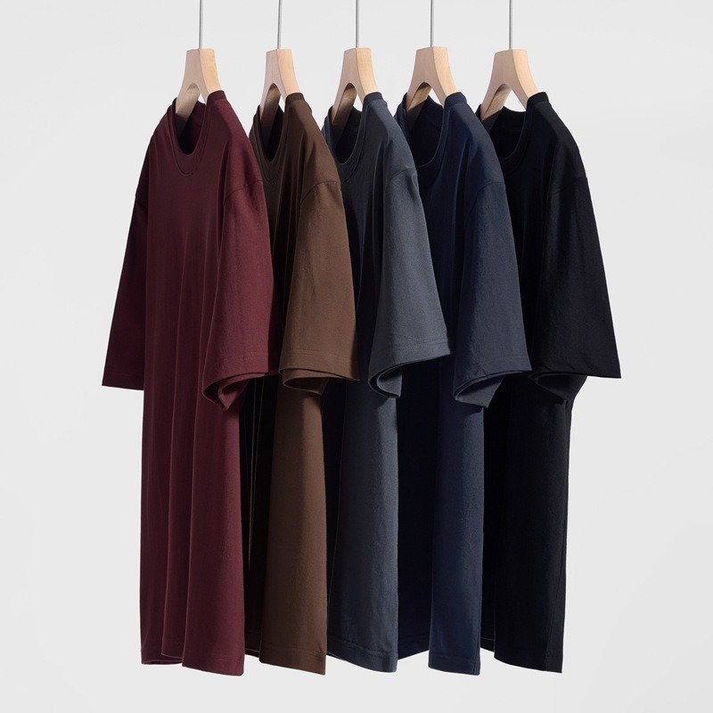High Quality Cotton polyester mens shirts Blank T-shirts Wholesale Heavyweight Oversized Tshirt Printing Custom Men's T Shirt